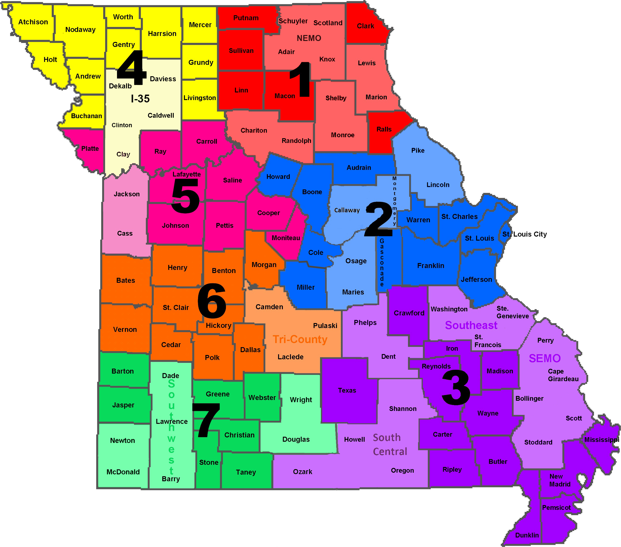 Member Regions