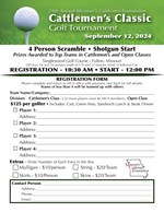 2024 Golf Tournament Registration
